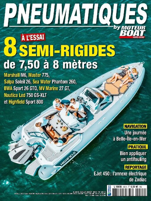 Title details for Moteur Boat Magazine by Editions Lariviere SAS - Available